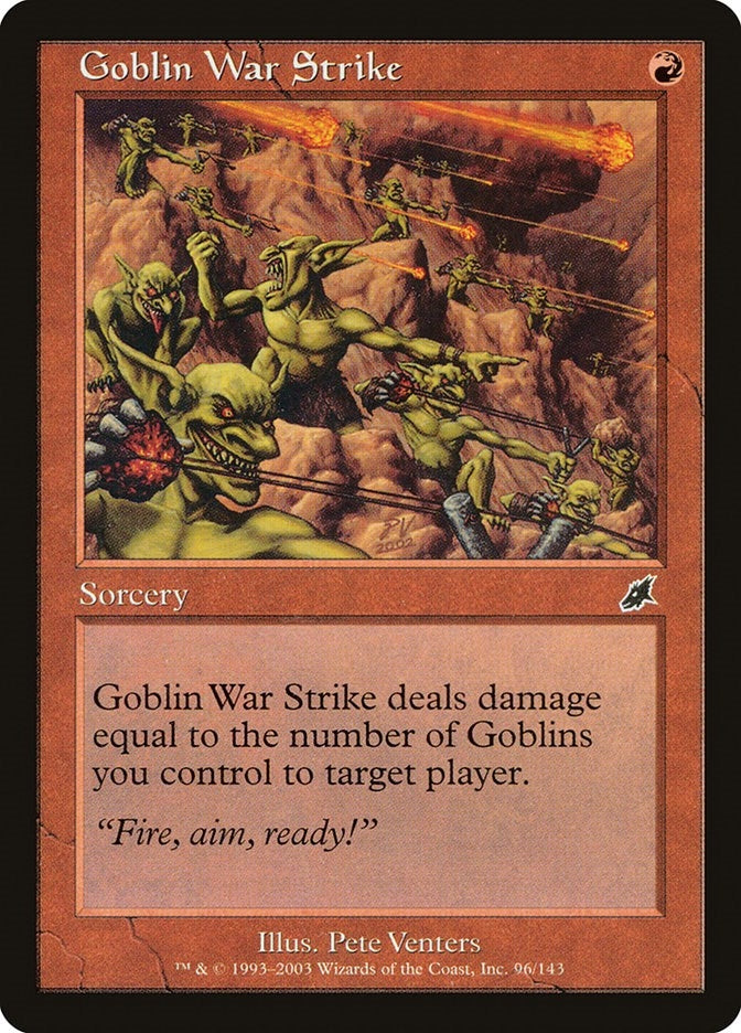 Goblin War Strike (96) (SCG)