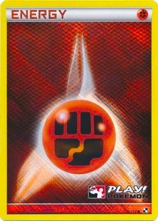 Image for Fighting Energy - 110/114 (Play! Pokemon) (110/114) (PR) - Pokemon