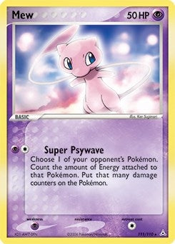 Image for Mew - 111/110 (Non-Holo DVD Promo) (111/110) (MCAP) - Pokemon