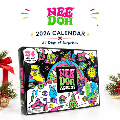 NeeDoh Advent Calendar 2026 - 24 Days of Squishy Sensory Toys by Schylling