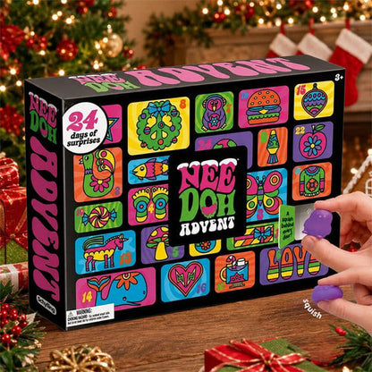 NeeDoh Advent Calendar 2026 - 24 Days of Squishy Sensory Toys by Schylling