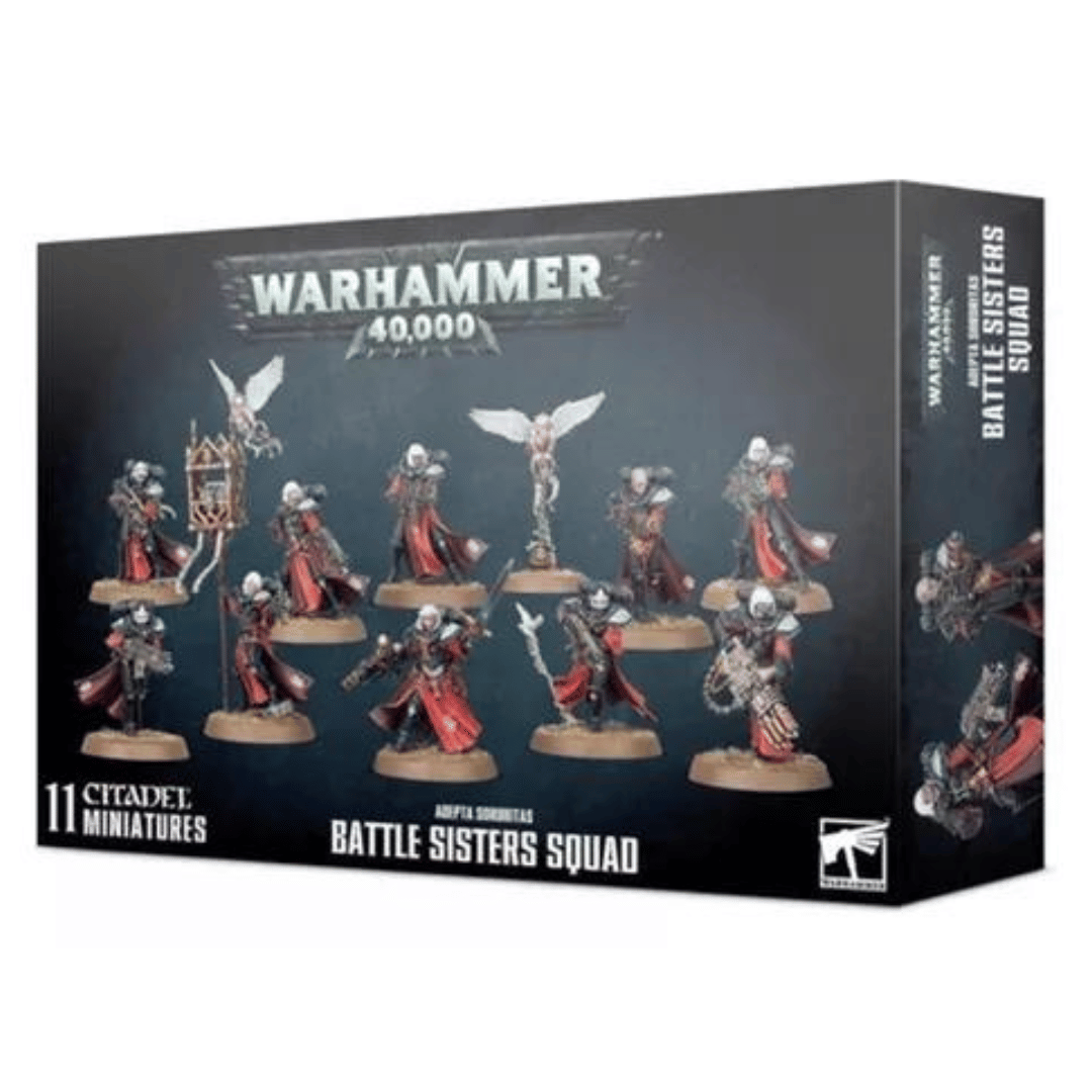 Warhammer 40k - Adepta Sororitas Battle Sisters Squad Citadel Miniatures (52-20)