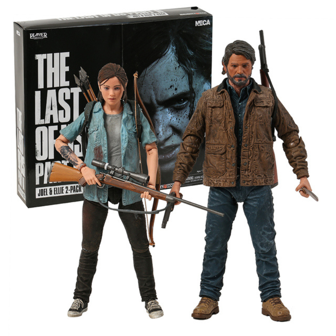 NECA The Last of Us Part 2 Ultimate Joel & Ellie 2 Pack 7" Scale Action Figure