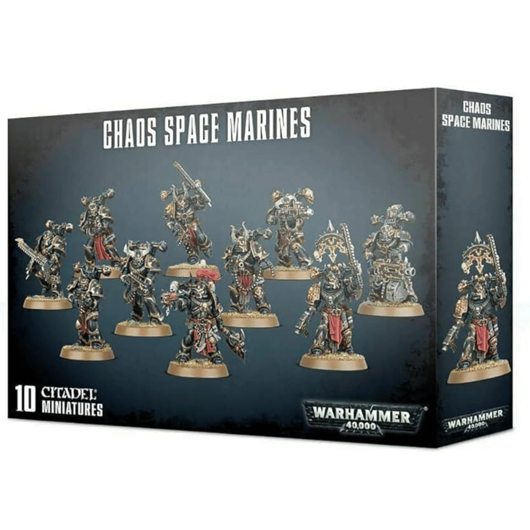 Warhammer 40k - Chaos Space Marines [10 Figures - 2019 Edition]