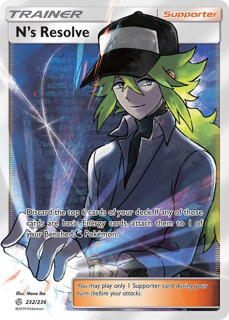 Image for N's Resolve (Full Art) (232/236) (SM12) - Pokemon