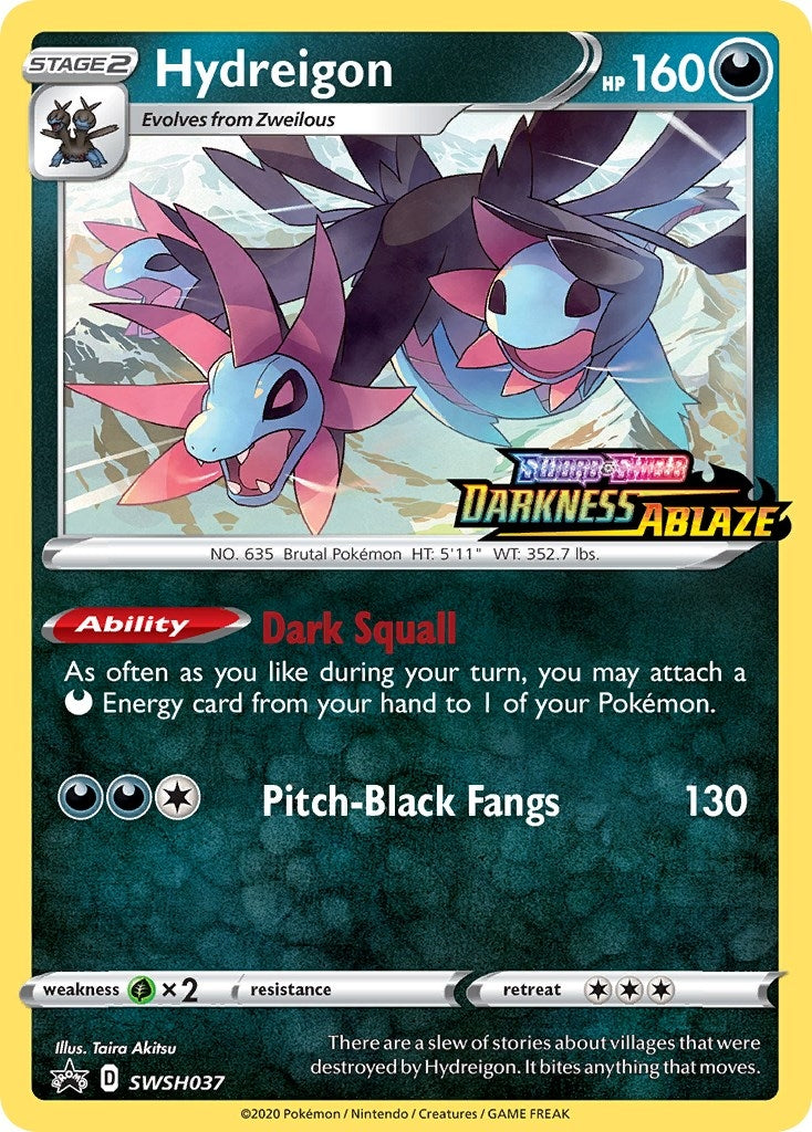 Image for Hydreigon - SWSH037 (Prerelease) (SWSH037) (SWSD) - Pokemon