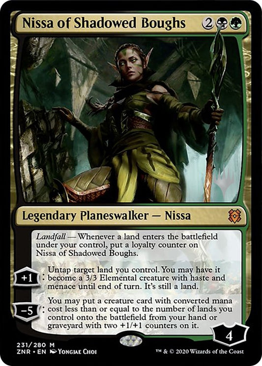 Nissa of Shadowed Boughs (231) (PPZNR)