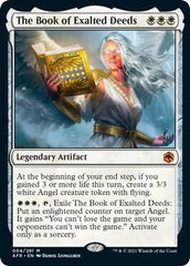 MTG Single Card - The Book of Exalted Deeds [M 0004]