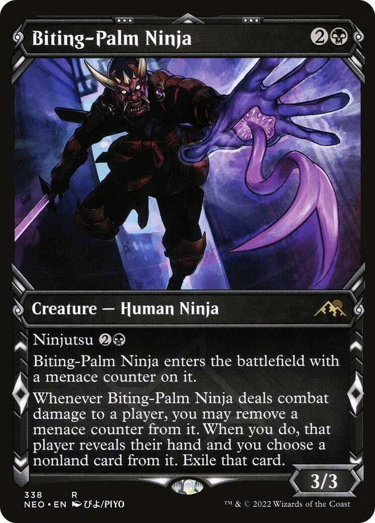 Biting-Palm Ninja (Showcase) (338) (NEO)