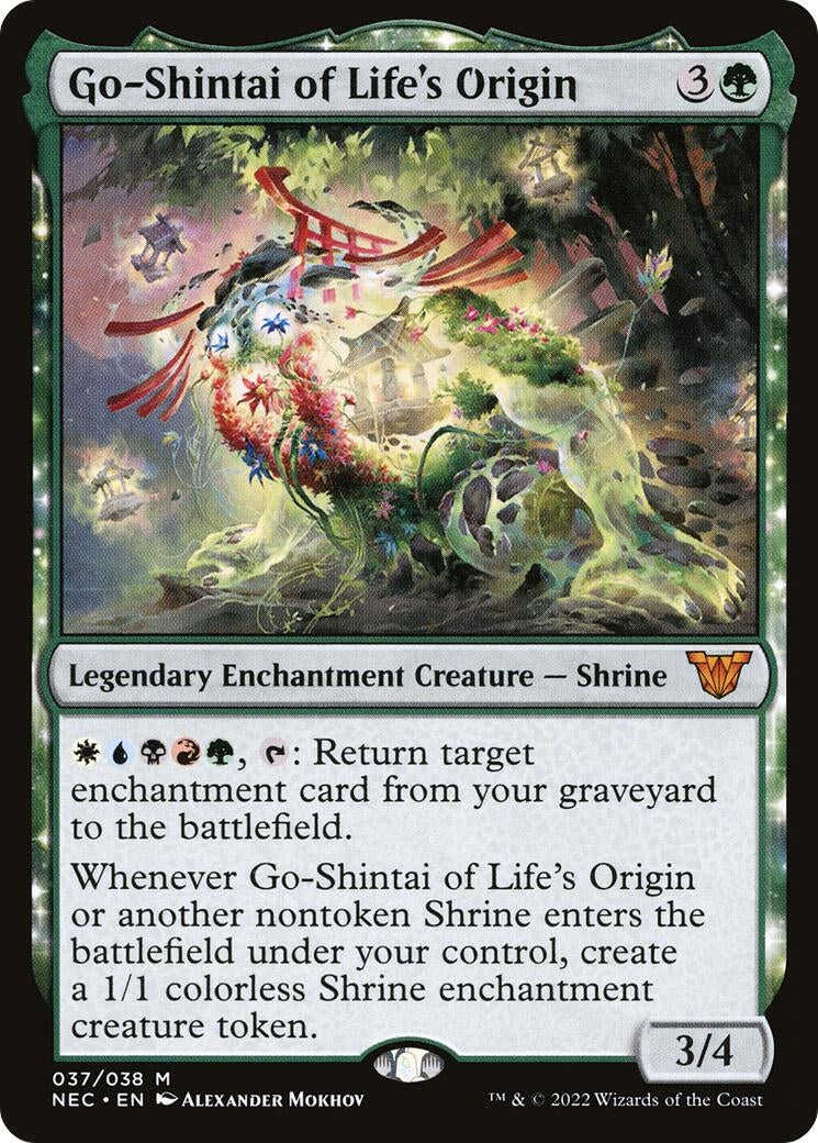 Image for Go-Shintai of Life's Origin (37) (NEC) - Magic: The Gathering