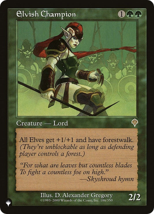 Elvish Champion (186/350) (LIST)