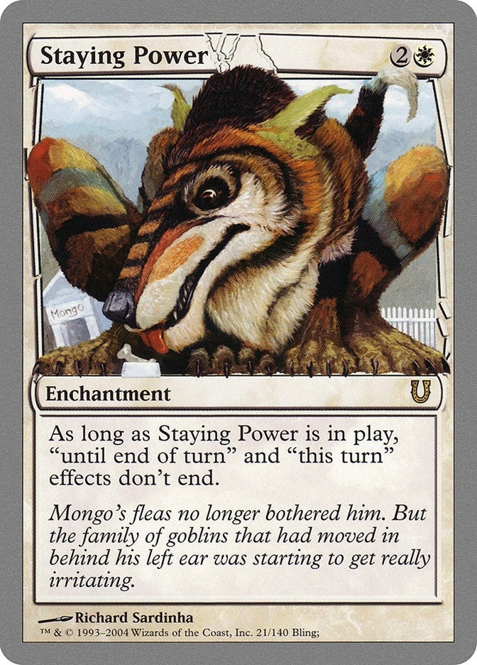 Staying Power (21) (UNH)