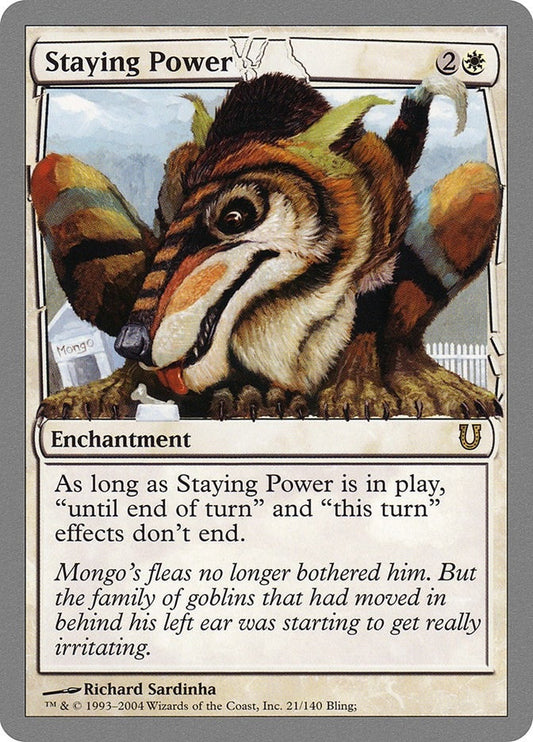 Staying Power (21) (UNH)