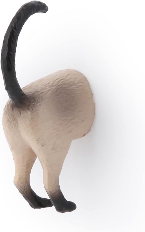 Kikkerland Magnetic Funny Cat Butt Refrigerator Decorative Magnets, Set of 6