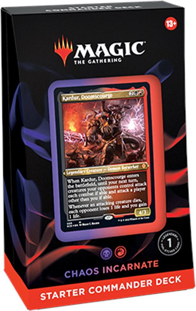 MTG Starter Commander Deck - Chaos Incarnate