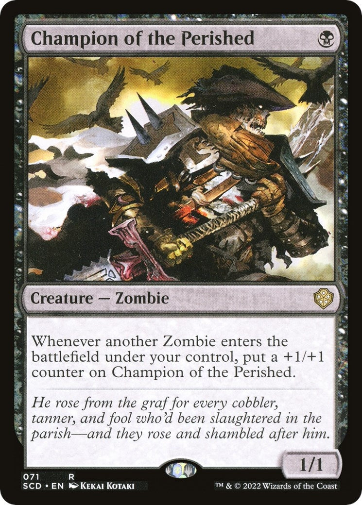 Champion of the Perished (71) (SCD)