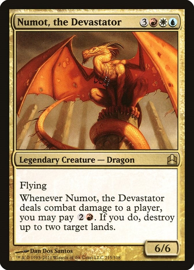 Numot, the Devastator (215) (CMD)