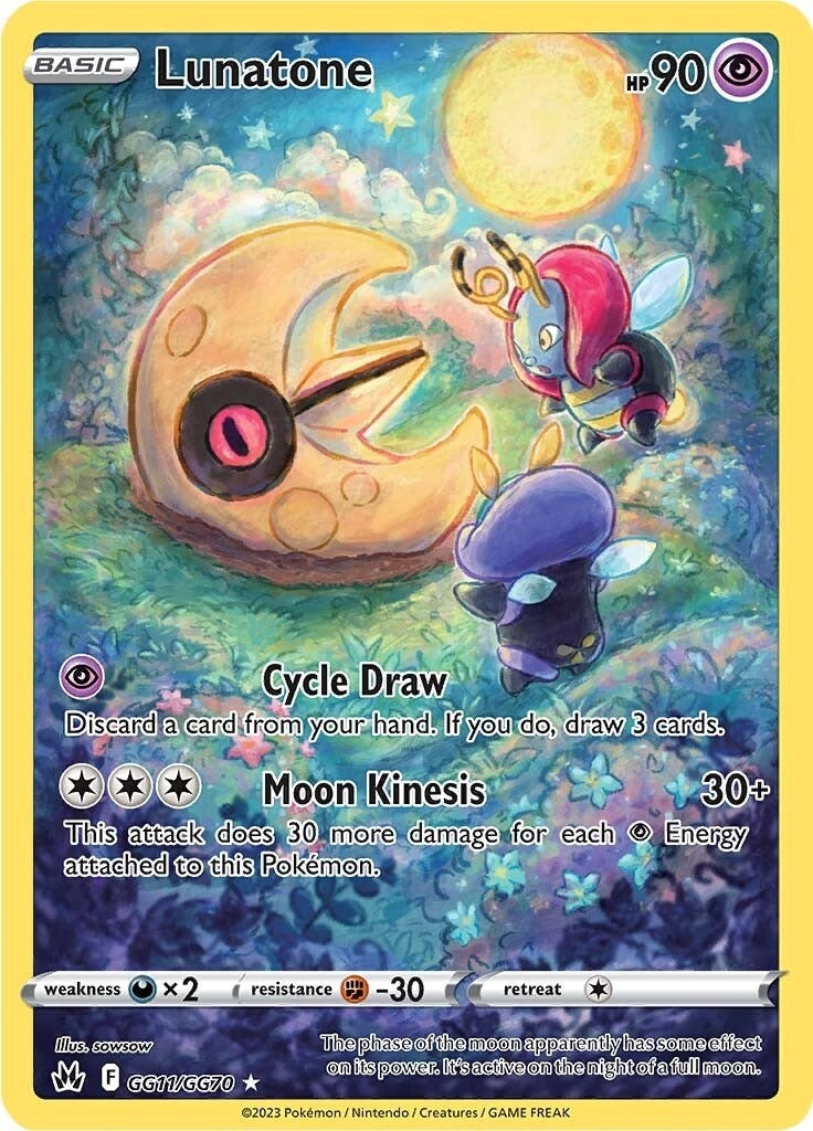 Image for Lunatone (GG11/GG70) (CRZ:GG) - Pokemon