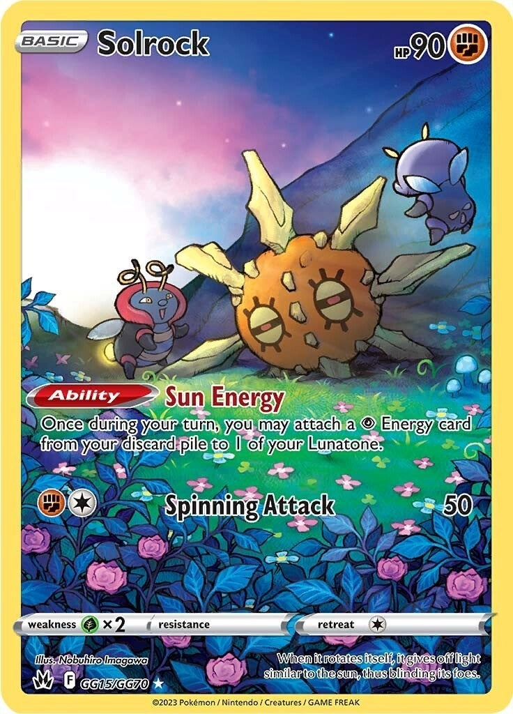 Image for Solrock (GG15/GG70) (CRZ:GG) - Pokemon