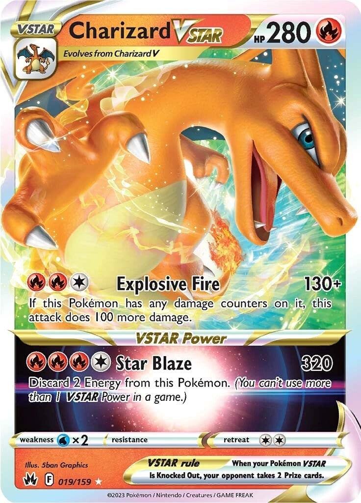 Image for Charizard VSTAR (019/159) (CRZ) - Pokemon