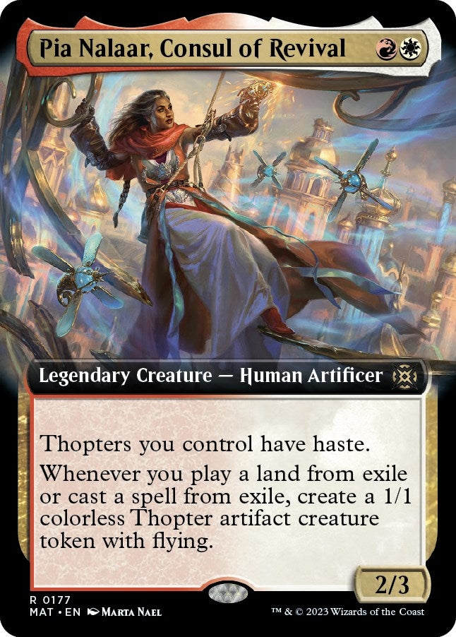 Pia Nalaar, Consul of Revival (Extended Art) (177) (MAT)