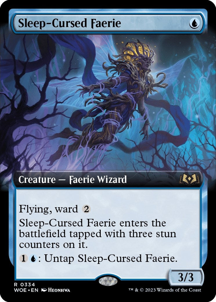 Sleep-Cursed Faerie (Extended Art) (334) (WOE)
