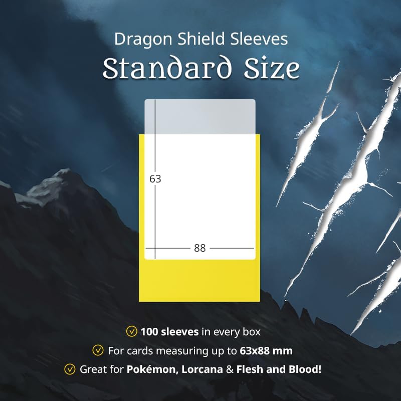 DRAGON SHIELD 100CT SAPPHIRE MATTE