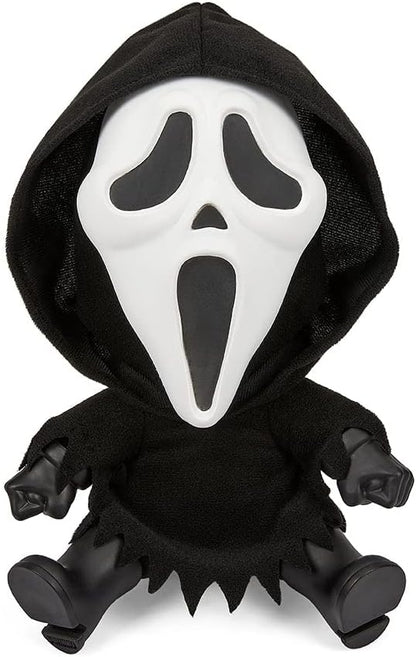 Kidrobot Ghost Face Glow in The Dark 8 Inch Roto Phunny Plush