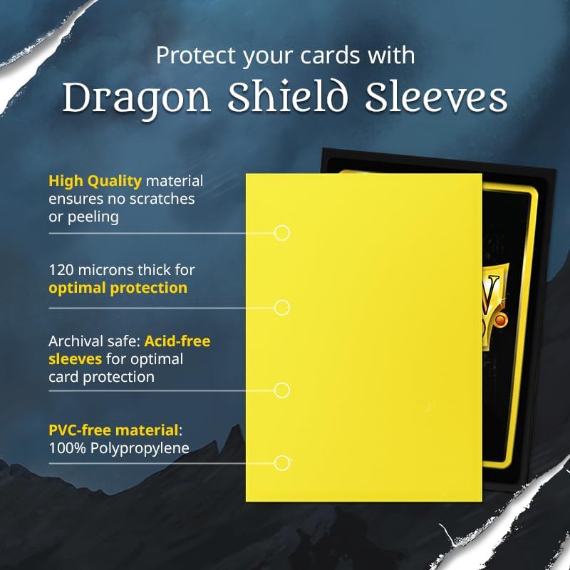 DRAGON SHIELD 100CT SAPPHIRE MATTE