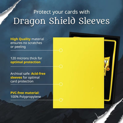 DRAGON SHIELD 100CT SAPPHIRE MATTE