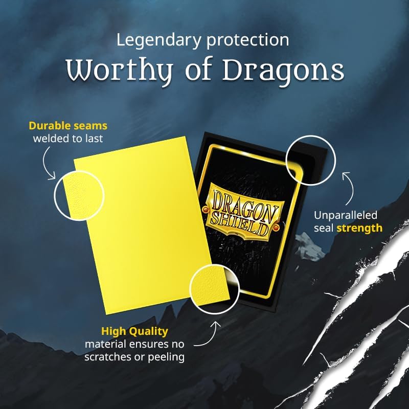 DRAGON SHIELD 100CT SAPPHIRE MATTE