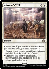 MTG Single Card -  Akroma's Will