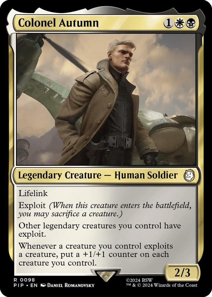 MTG Single Card - Colonel Autumn [R 0098]