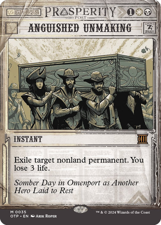 Anguished Unmaking (35) (OTP)