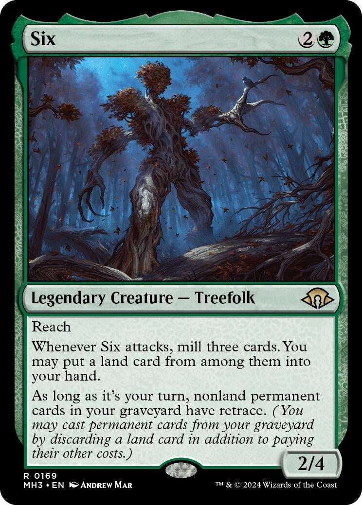 Image for Six (169) (MH3) - Magic: The Gathering