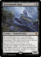 MTG Single Card - Rottenmouth Viper [M 0107]