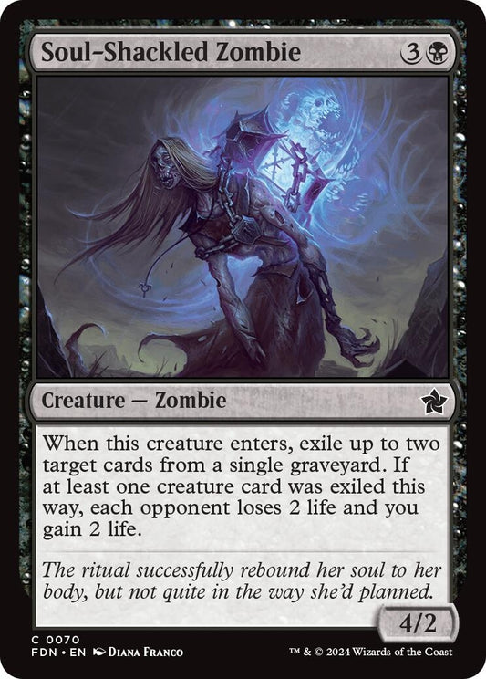 Soul-Shackled Zombie (70) (FDN)
