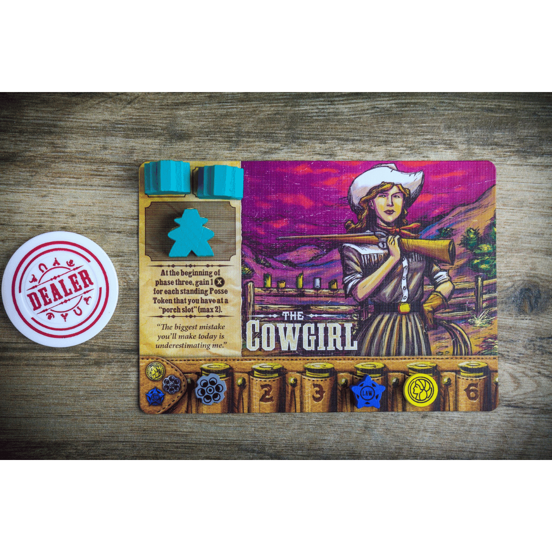 Tiny Epic Western: A Boomtown Board Game with A Poker Twist in The Wild West
