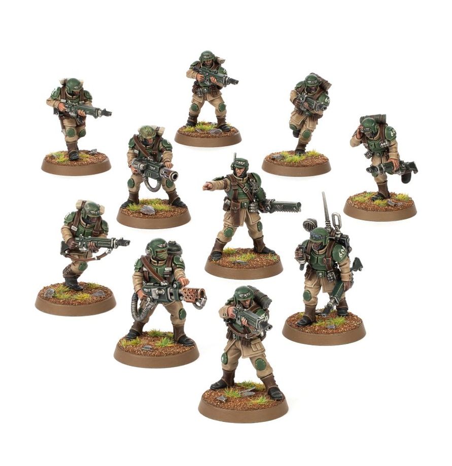 Warhammer 40k - Astra Militarum Cadian Shock Troops (47-33)