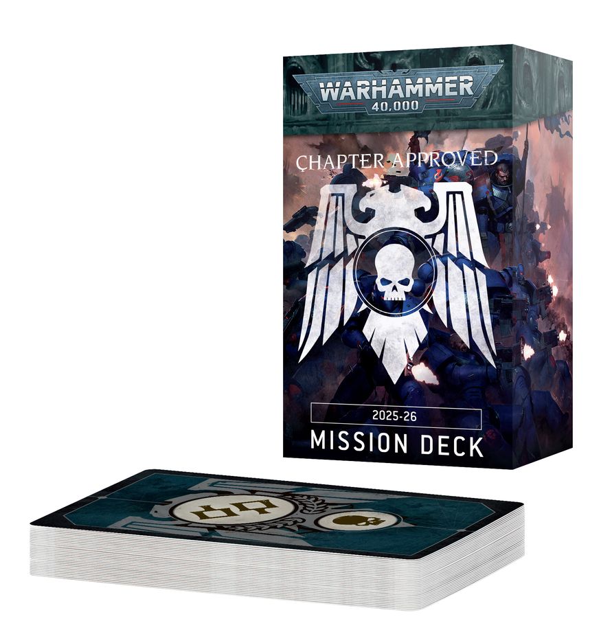 Warhammer 40k - Chapter Approved 2025-26: Mission Deck (English)