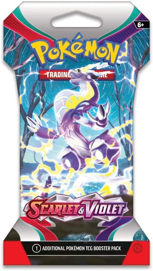 PKMN Scarlet & Violet Sleeved Booster Pack