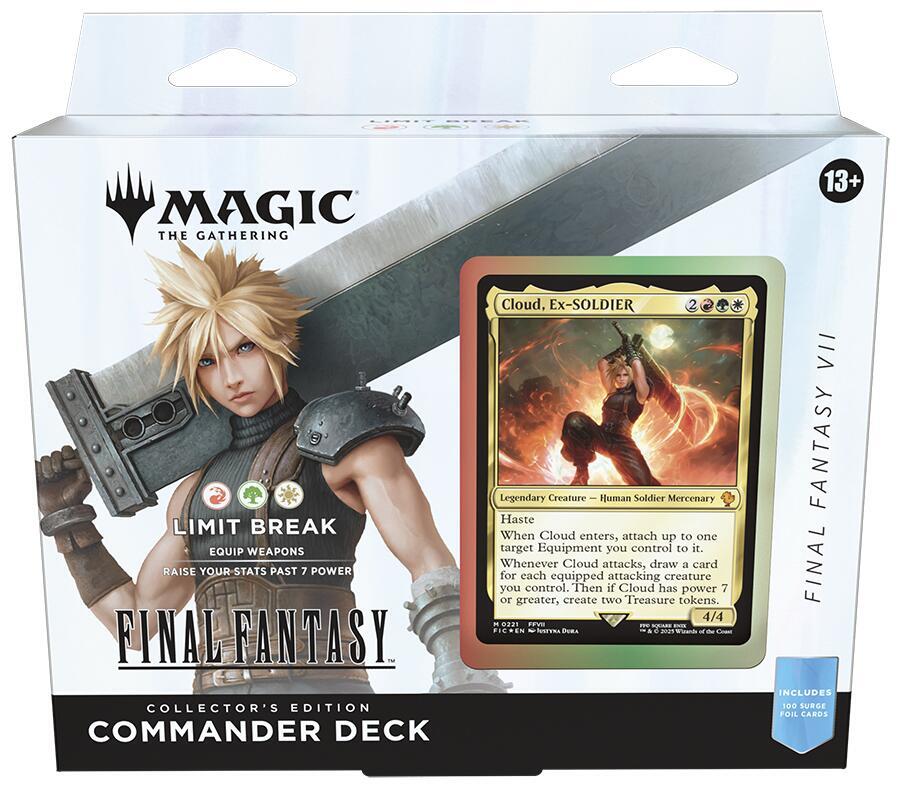 MTG Universes Beyond: Final Fantasy Collector Commander Deck - VII Limit Break