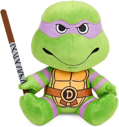 Kidrobot Teenage Mutant Ninja Turtles Donatello 7.5 Inch Phunny Plush