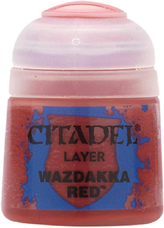Games Workshop Citadel Layer: Wazdakka Red
