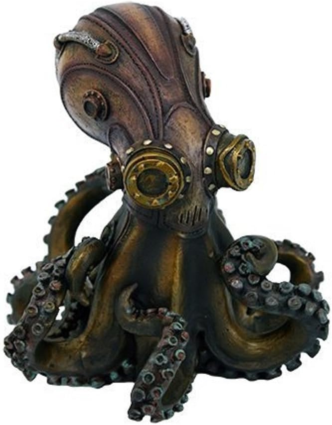 Pacific Trading Steampunk Octopus Collectible Figurine
