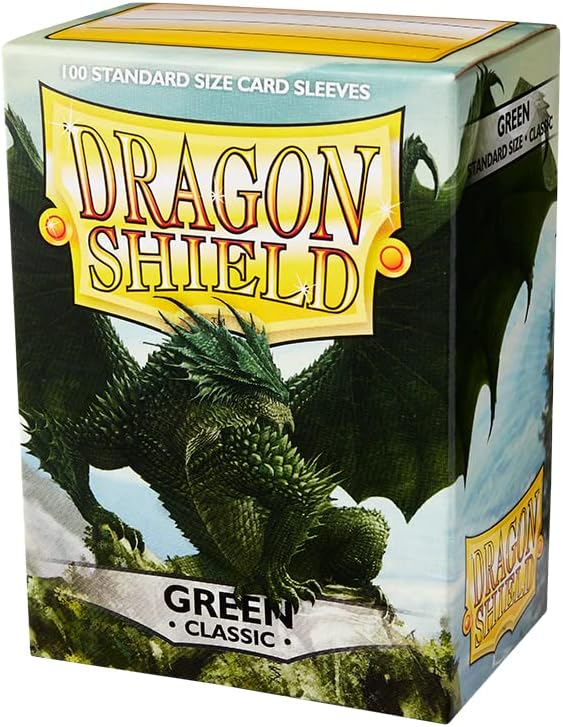 Dragon Shield 100ct Classic Sleeves - Standard Size - Green
