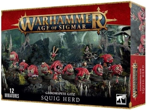 Warhammer 40k - Age Of Sigmar - Squig Herd Gloomspite Gitz (89-48)