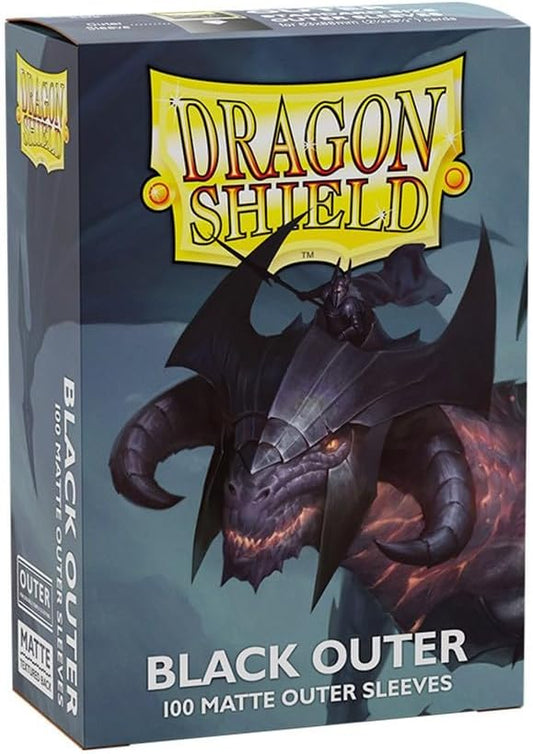 DRAGON SHIELD 100CT BLACK MATTE
