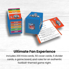 Masterpieces NFL Gridiron Trivia Challenge – Officially Licensed Football Board Game