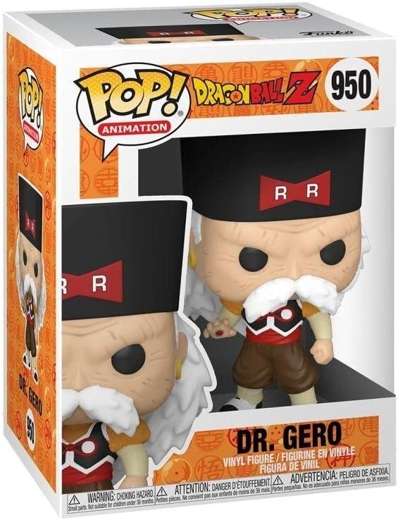 Funko Pop! Animation: Dragon Ball Z - Dr. Gero #950 [Damaged Box]